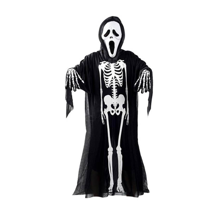 Vestito da scheletro per bambino
