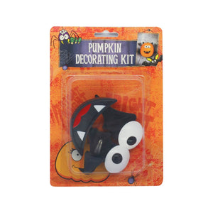 Kit per decorare le tue zucche di Halloween in modo simpatico