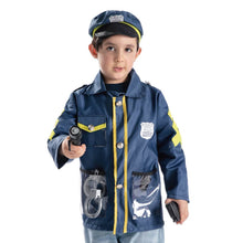 Carica l&#39;immagine nel visualizzatore di Gallery, Vestito da poliziotto horror bambino
