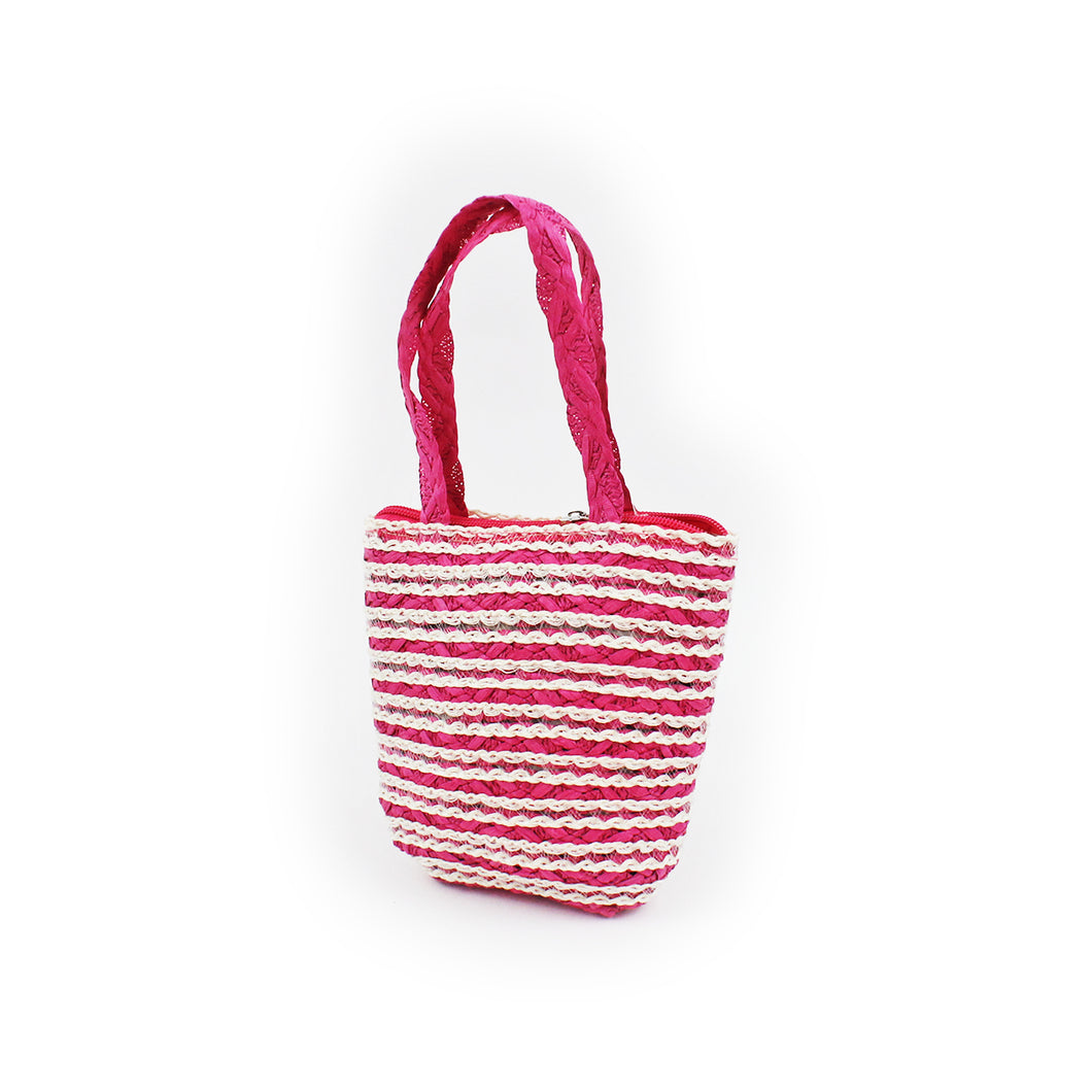 Borsa in carta intrecciata