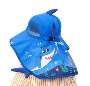 Cappellino da spiaggia squalo