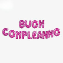 Load image into Gallery viewer, Palloncini Buon Compleanno Rosa

