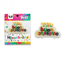 Carica l&#39;immagine nel visualizzatore di Gallery, Candelina buon compleanno
