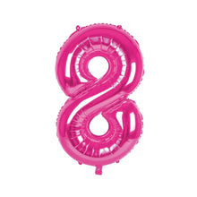 Carica l&#39;immagine nel visualizzatore di Gallery, Palloncino numero rosa 100 cm
