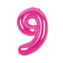 Carica l&#39;immagine nel visualizzatore di Gallery, Palloncino numero rosa 100 cm
