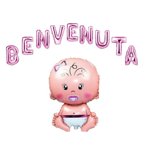Palloncini "Benvenuta" Con Bebe'