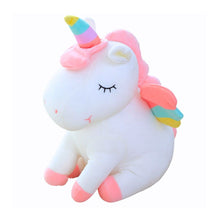 Carica l&#39;immagine nel visualizzatore di Gallery, Peluche unicorno seduto
