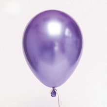 Carica l&#39;immagine nel visualizzatore di Gallery, 20 palloncini in lattice metallizzati viola
