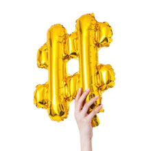 Carica l&#39;immagine nel visualizzatore di Gallery, Palloncino # hashtag
