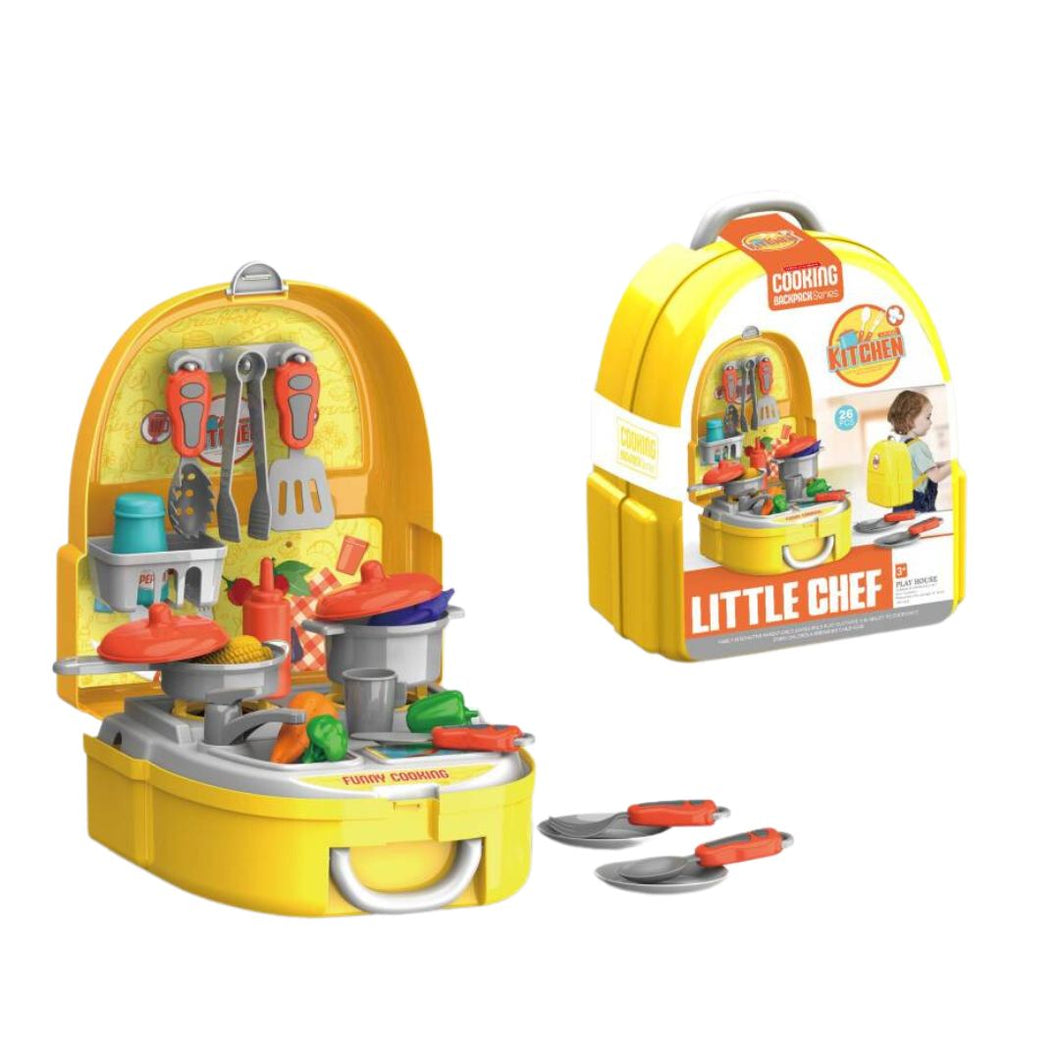 Set gioco zaino little chef