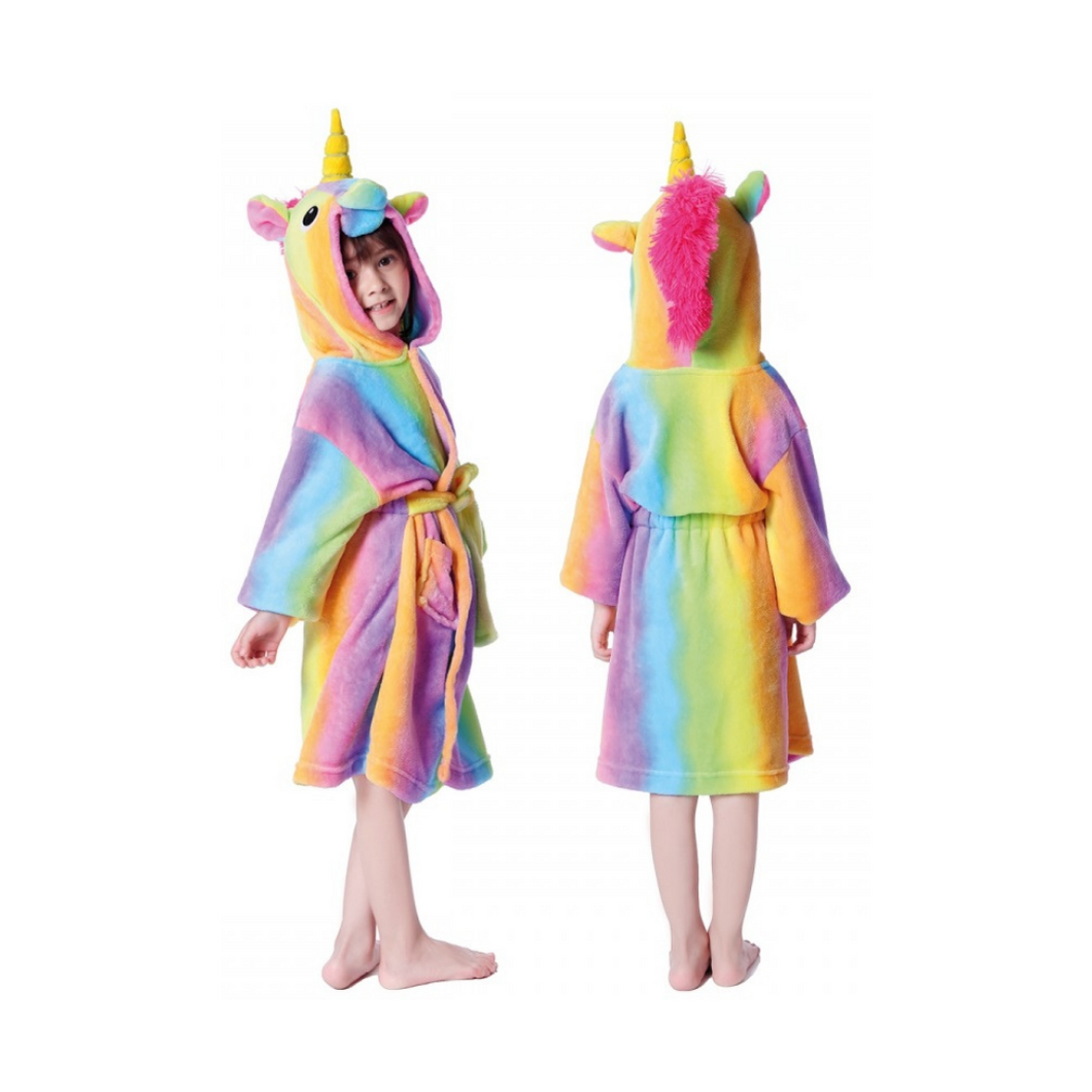 Vestaglia unicorno rainbow