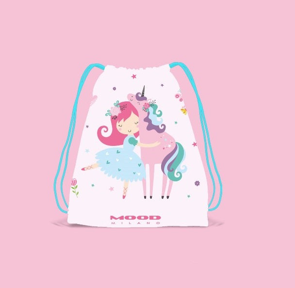 Zainetto Sacca love unicorn
