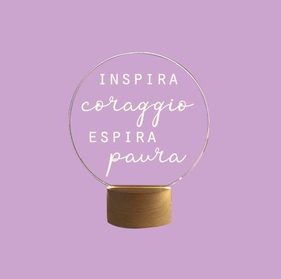 Lampada Serigrafata 