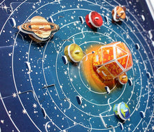 Carica l&#39;immagine nel visualizzatore di Gallery, Puzzle Spazio 3D con cornice
