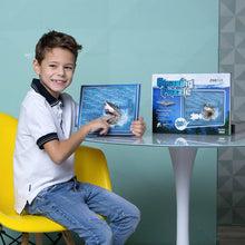 Carica l&#39;immagine nel visualizzatore di Gallery, Puzzle Squalo 3D con cornice
