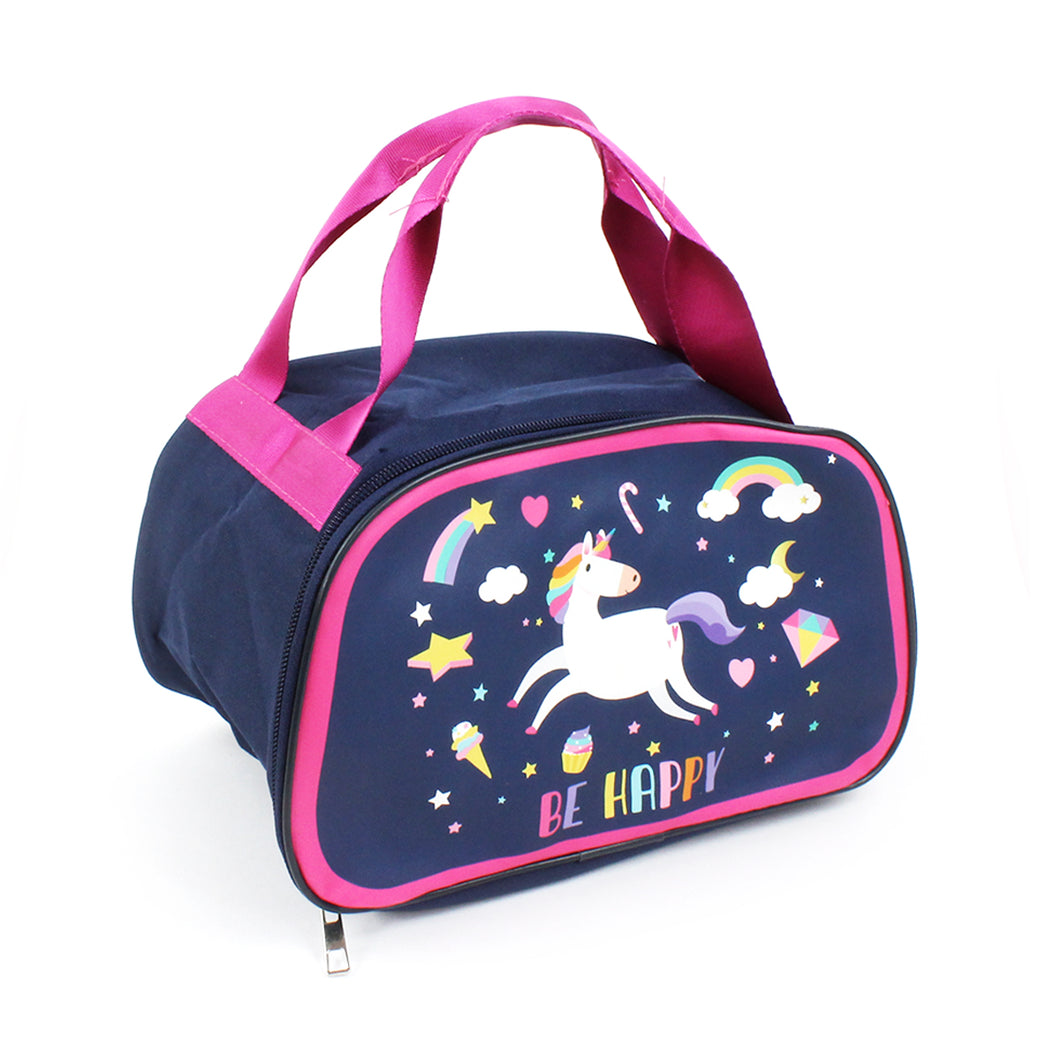 Borsa porta pranzo merenda unicorno