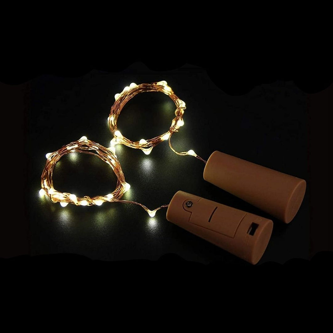 Tappo con filo di luci