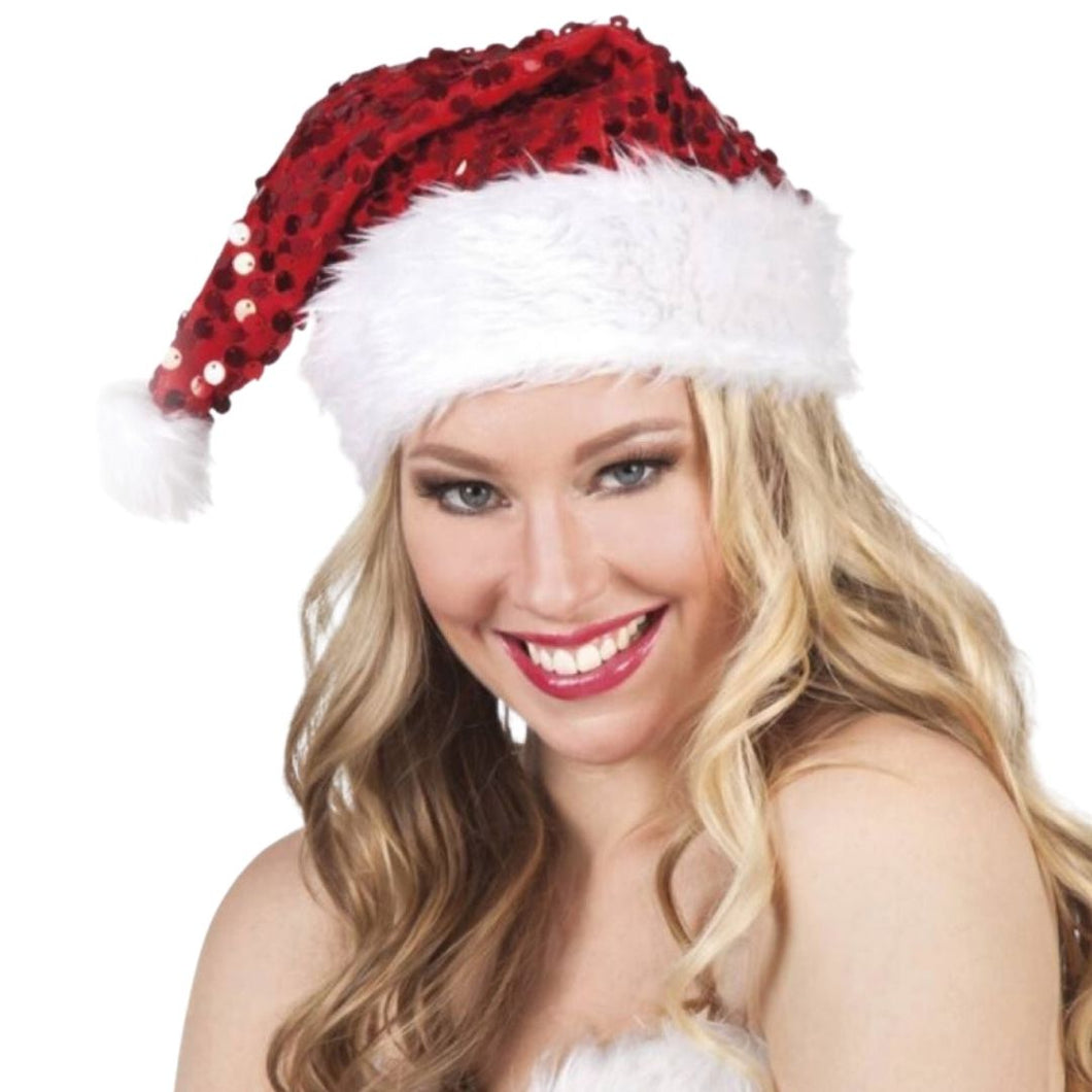 Cappello Natale paillettes