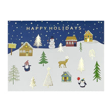 Carica l&#39;immagine nel visualizzatore di Gallery, Set 4 Biglietti Auguri 3D Natale
