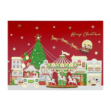Carica l&#39;immagine nel visualizzatore di Gallery, Set 4 Biglietti Auguri 3D Natale
