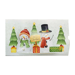 Set 4 Biglietti auguri con movimento