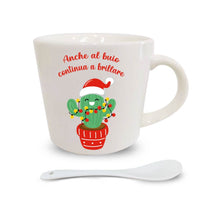 Carica l&#39;immagine nel visualizzatore di Gallery, Tazzina del caffè con cucchiaino Cactus
