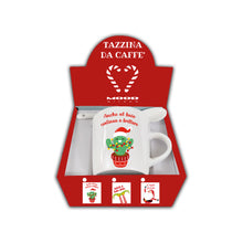Carica l&#39;immagine nel visualizzatore di Gallery, Tazzina del caffè con cucchiaino Cactus
