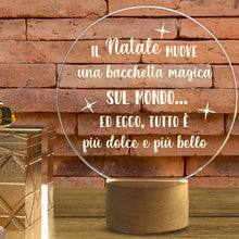Carica l&#39;immagine nel visualizzatore di Gallery, Lampada acrilico round xmas
