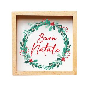 Quadretto Natalizio "Buon Natale"