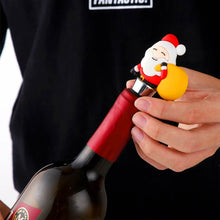 Carica l&#39;immagine nel visualizzatore di Gallery, Tappo bottiglia Babbo Natale
