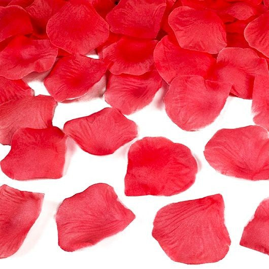 Party popper petali rossi e bianchi 60 cm