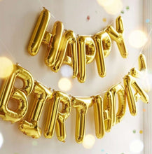 Carica l&#39;immagine nel visualizzatore di Gallery, Palloncino lettera oro 35 cm
