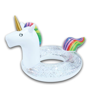 Ciambella gonfiabile unicorno rainbow