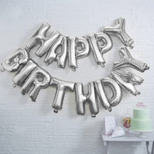 Carica l&#39;immagine nel visualizzatore di Gallery, Palloncino lettera argento 35 cm
