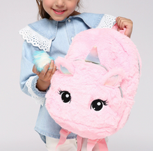 Load image into Gallery viewer, Zainetto unicorno peluche

