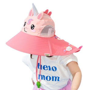 Cappellino da spiaggia unicorno