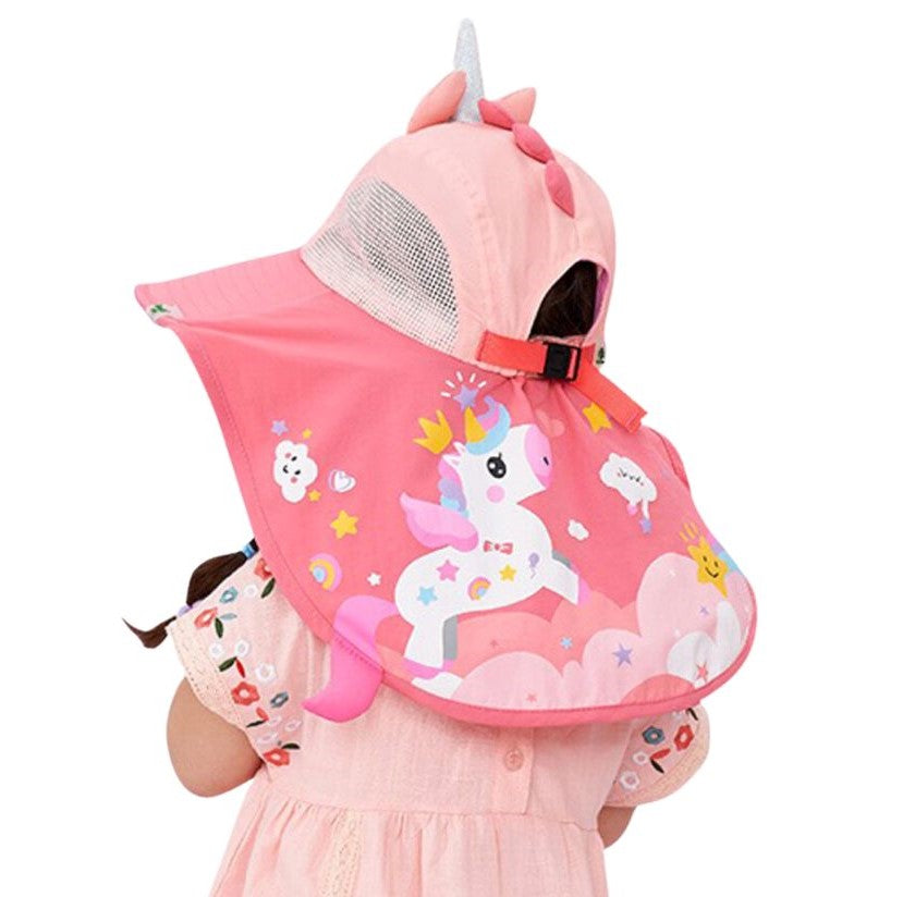 Cappellino da spiaggia unicorno