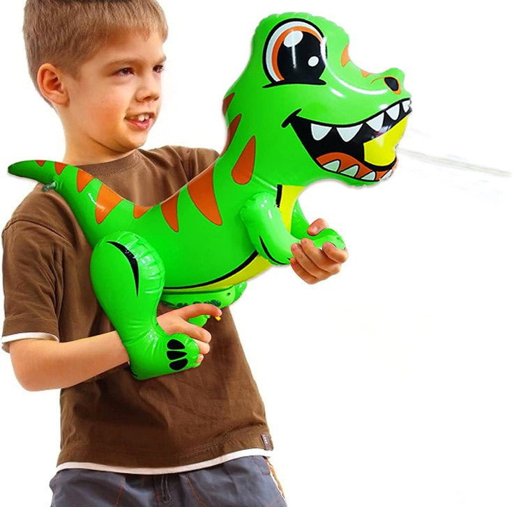 Pistola ad acqua gonfiabile dinosauro