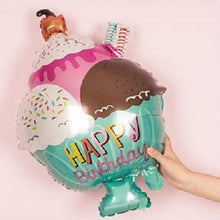 Carica l&#39;immagine nel visualizzatore di Gallery, Palloncino gelato happy birthday
