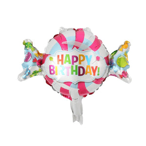 Palloncino caramella happy birthday