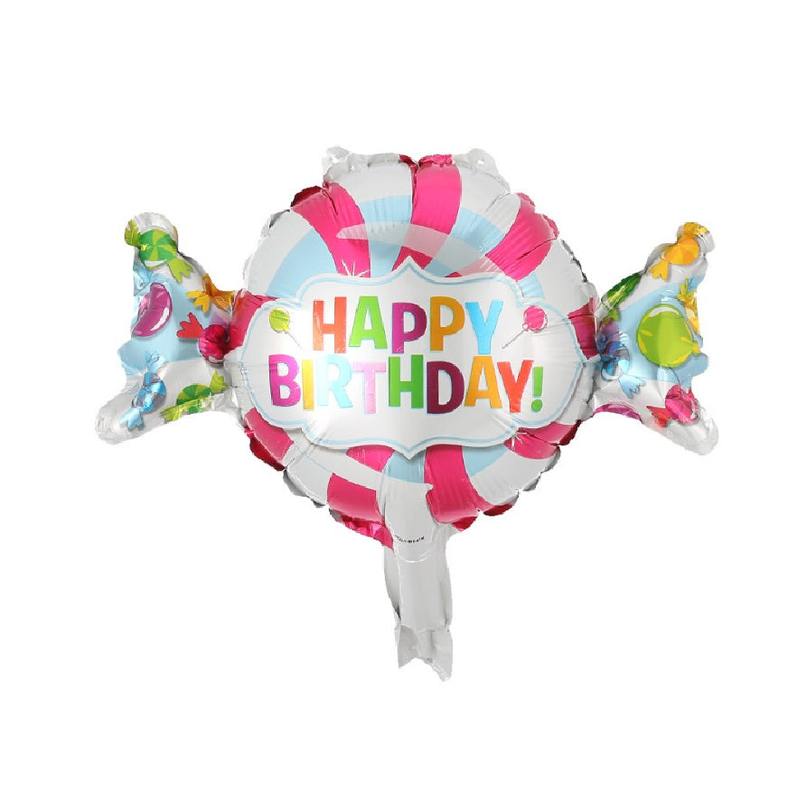 Palloncino caramella happy birthday