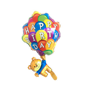 Palloncino orsetto happy birthday