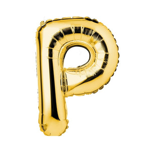 Palloncino lettera oro 35 cm