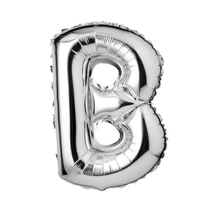 Palloncino lettera argento 35 cm