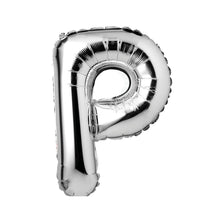 Carica l&#39;immagine nel visualizzatore di Gallery, Palloncino lettera argento 35 cm
