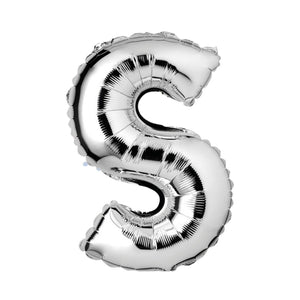 Palloncino lettera argento 35 cm