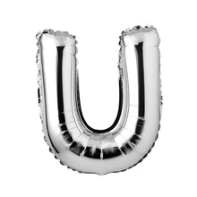 Carica l&#39;immagine nel visualizzatore di Gallery, Palloncino lettera argento 35 cm
