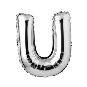 Palloncino lettera argento 35 cm