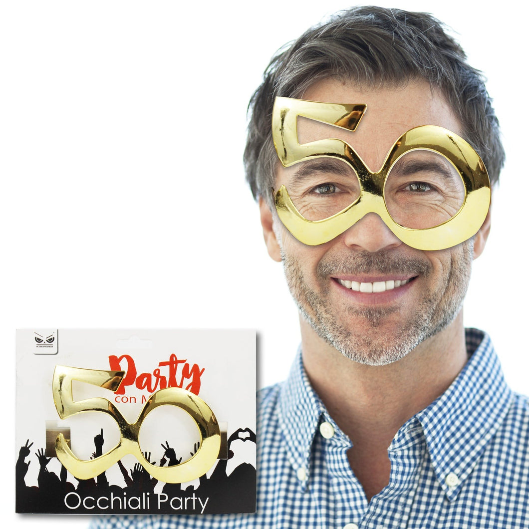 Occhiali oro 50 anni