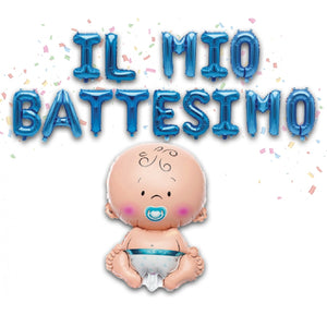 Set Palloncini "Il Mio Battesimo" Bambino